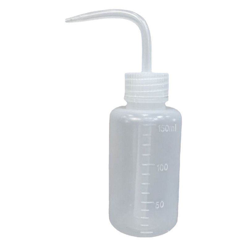Thickened plastic washing bottle elbow bottle in stock wholesale 150ml meat watering can squeeze bottle plastic washing bottle elbow