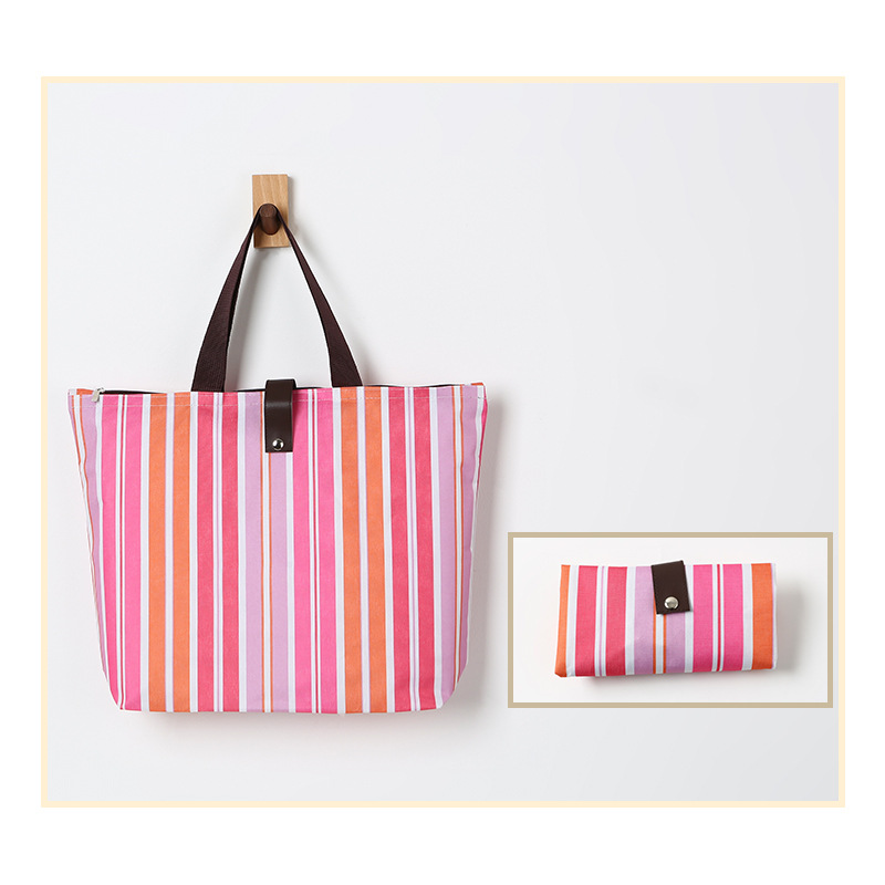 Picture of Oxford Cloth Foldableing Shopping Bag Satchel Shopping Bag Satchel Advertising Environmentally Friendly Foldableable Grocery Shopping Bag Customization