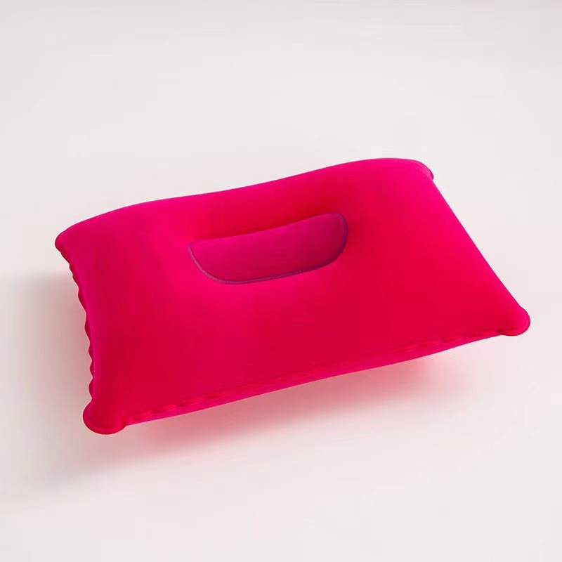 Picture of Outdoor Travel Artifact Inflatable Pillow Camping Aircraft Portable Air Cushion Air Sleeping Pillow Lunch Break Pillow Cushion Waist Pillow