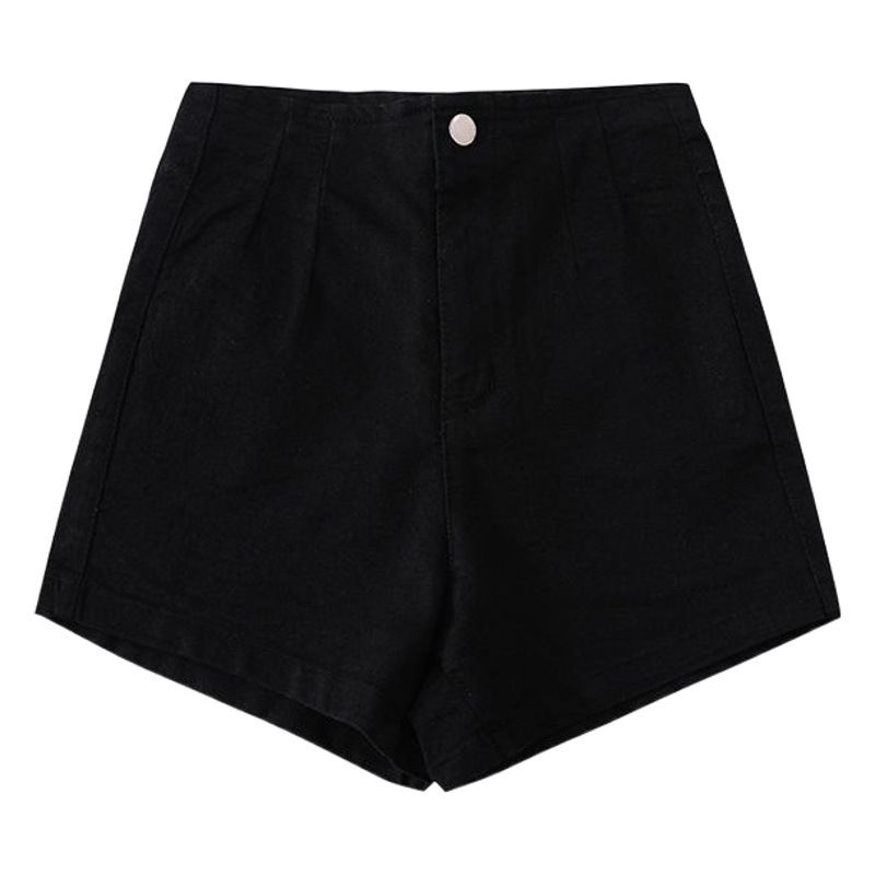 High-Waisted Stretch Denim Shorts for Women, Summer 2024 New Style, Sexy Tight-Fitting Hip-Hugging Slimming Hot Pants, High-Waisted and Slimming