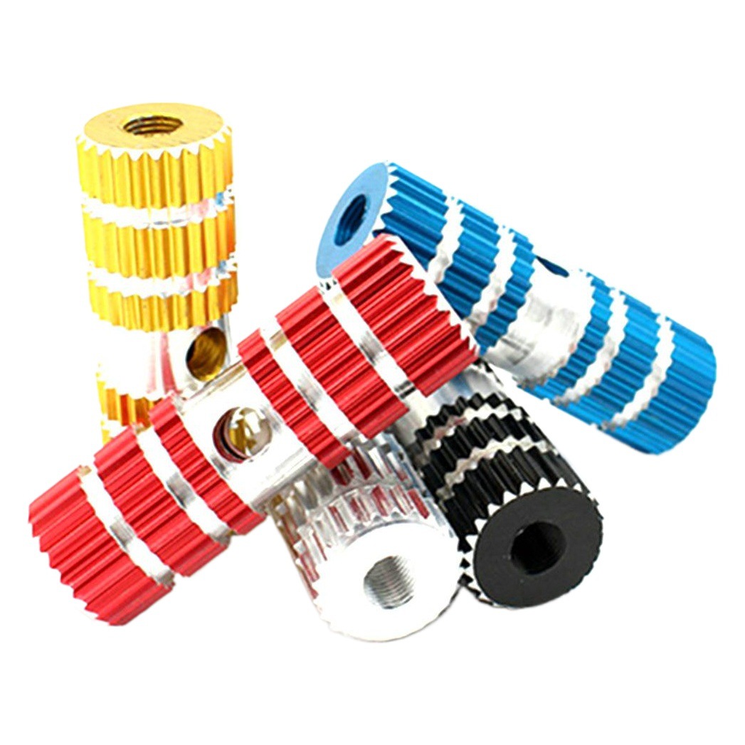 Bicycle bazooka/mountain bike round Post aluminum solid rear axle pedal riding equipment