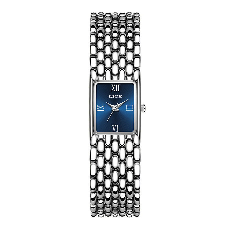 Picture of LIGE Cross-border New Casual Simple Small Square Quartz Watch Niche Exquisite Watch Elegant High-value Watch