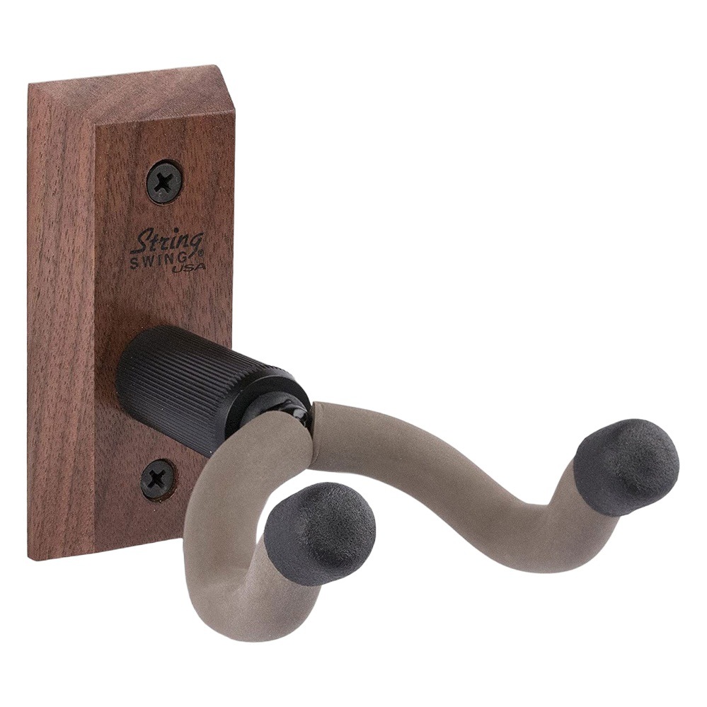 Amazon Explosions Black Walnut Hook Folk Guitar Electric Guitar Wall Mount Guitar Hook Factory Supply