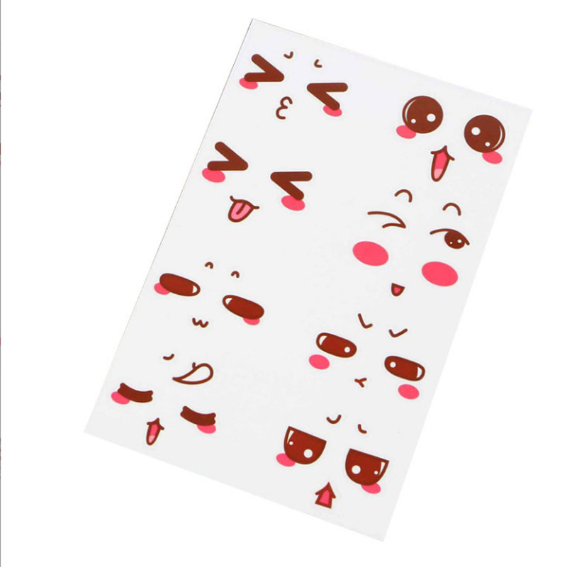 Picture of Cute facial expression Cup stickers self-adhesive stickers kindergarten reward stickers hand account stickers note book cartoon stickers