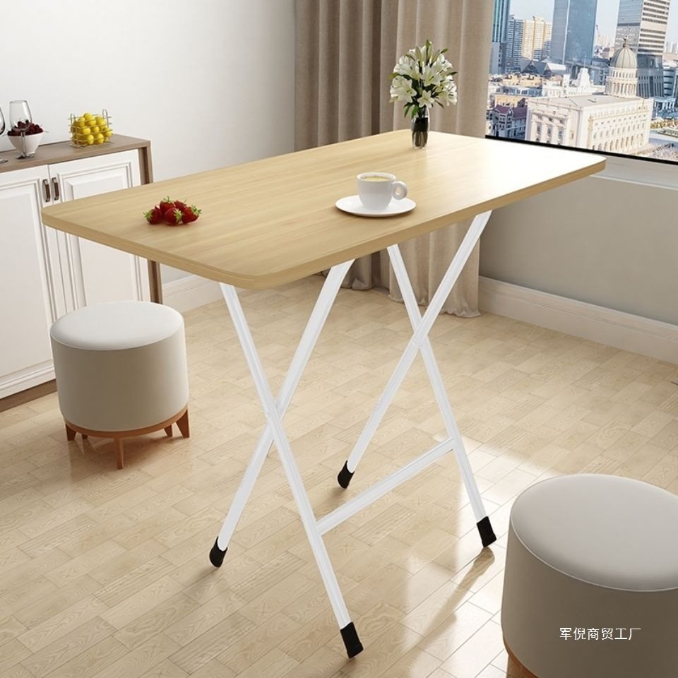 Picture of Wholesale Folding Table Dining Table Home Small Dining Table Portable Outdoor Folding Stalling Table Square Dormitory Simple