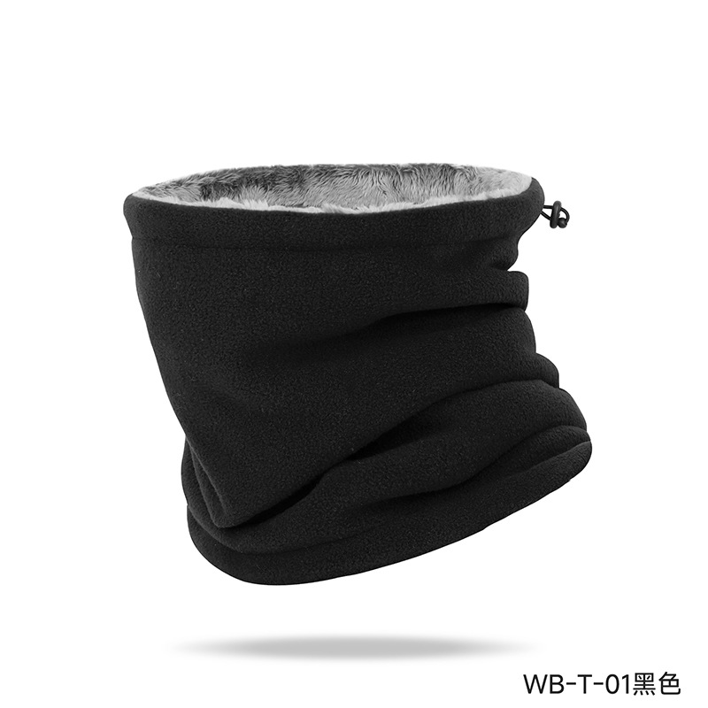 Picture of Winter Warm Scarf, Outdoor Sports Velvet Thickeneded Scarf, Windproof Polar Fleece, Adjustable Cycling Ski Mask