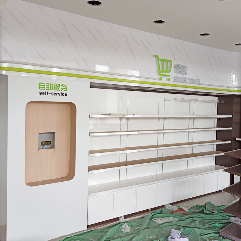 Picture of AA column conductive shelf support arm left and right board support arm display cabinet laminate card strip A column shelf support