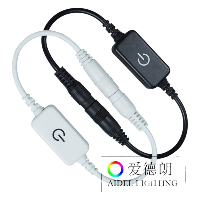 Picture of LED monochrome touch switch dimmer mini monochrome controller online Touch Switch online dimming