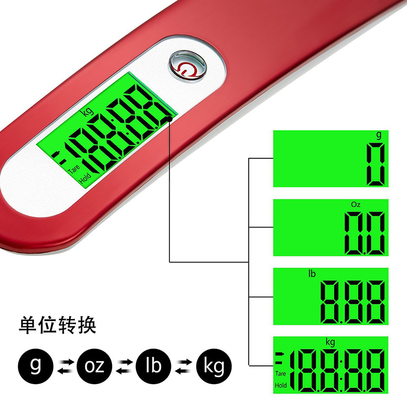 Picture of Cross-Border Hot Selling Digital Luggage Scale Digital Scale Gift Travel Outdoor Hunting Grocery Shopping Digital Scale