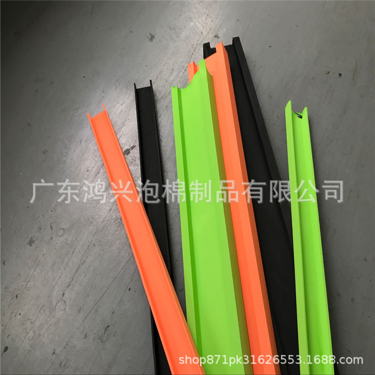 Direct supply eva wire cutting card slot/card large EVA anti-collision foam bumper car anti-collision strip