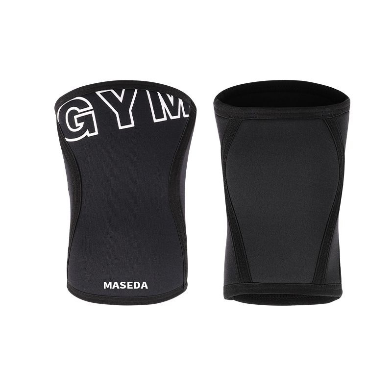 Picture of Thickened color diving material 7mm knee pads weightlifting basketball squat strength training Hercules neoprene knee pads