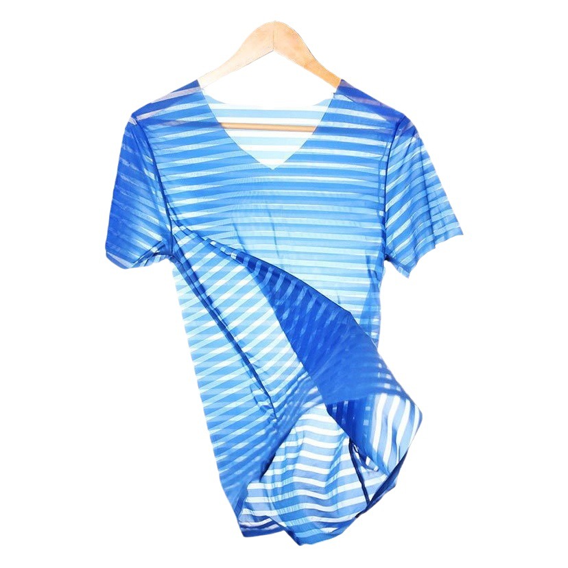 Summer Men's Seamless Ice Silk T-shirt Men's Short-sleeved Slim-fit Stretch Youth Quick-drying Thin Sports Base Shirt Fitness