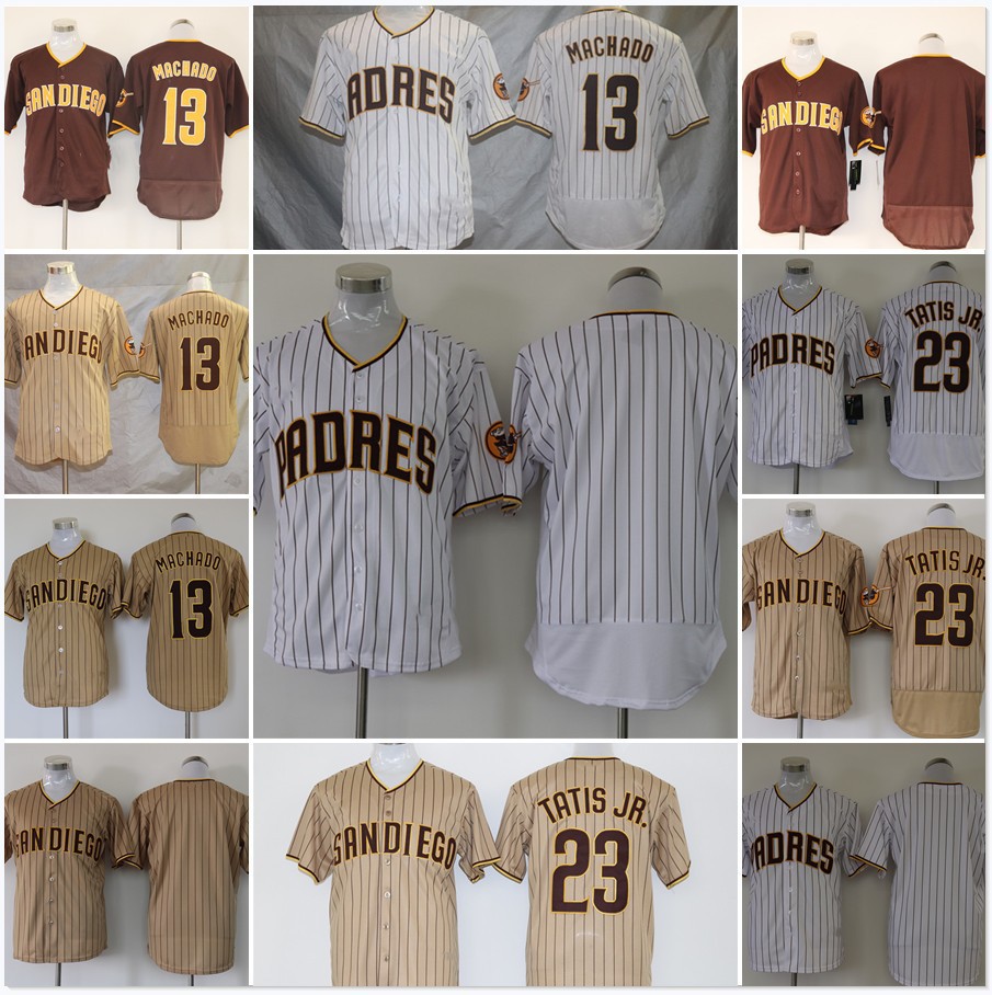 Wholesale San Diego Padres [San Diego Padres] 13# 23# fans embroidered baseball uniform