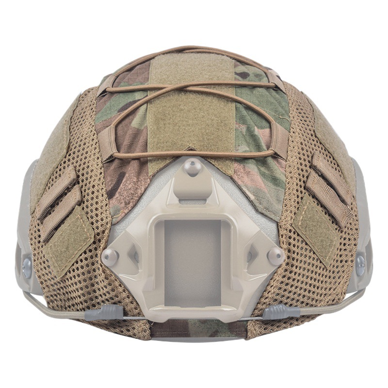 Cross-border Amazon FAST helmet helmet riding helmet field camouflage camouflage mesh helmet cover tactical helmet