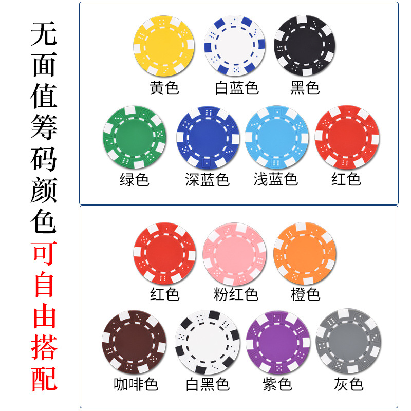 Picture of Direct selling dice chips entertainment chips Texas poker chips environmentally friendly materials