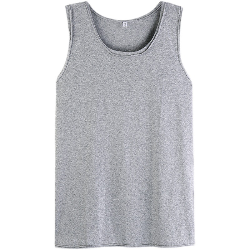 Picture of I-shaped sports camisole women's summer outer wear loose inner base mid-length sleeveless T-shirt top old shirt