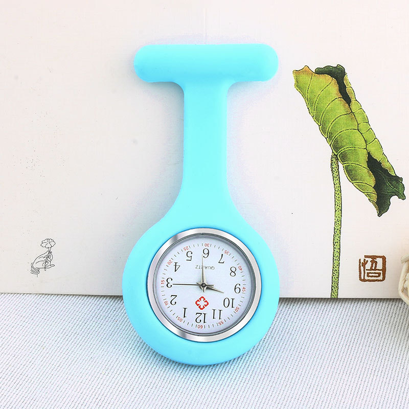 Picture of Factory Direct Sales New Silicone Band Wholesale Male and Female Nurse Watch Advertising Gift Hanging Watch Hot Selling Chest Watch Dropshipping