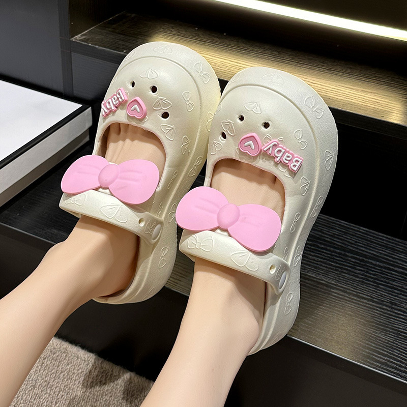 Hole Shoes Women Mary Jane Slippers Women Summer Slippers Women Home Shoes Home EVA Slippers Slippers Women Wholesale