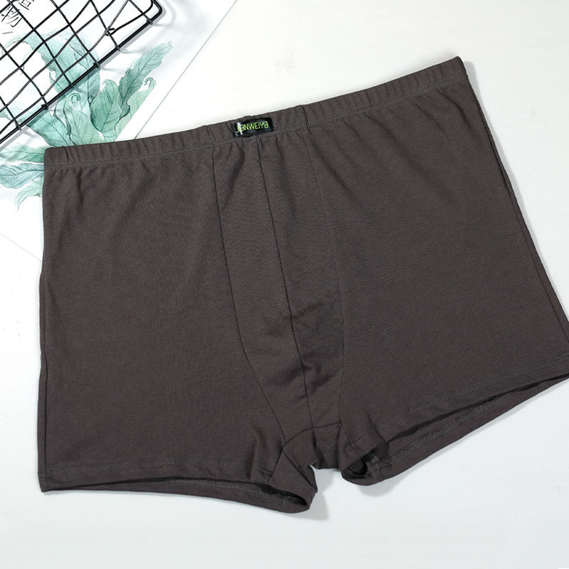 Picture of Wholesale men's cotton underwear for the elderly plus size 10xl high waist flat foot underwear 6xl winter warm underwear