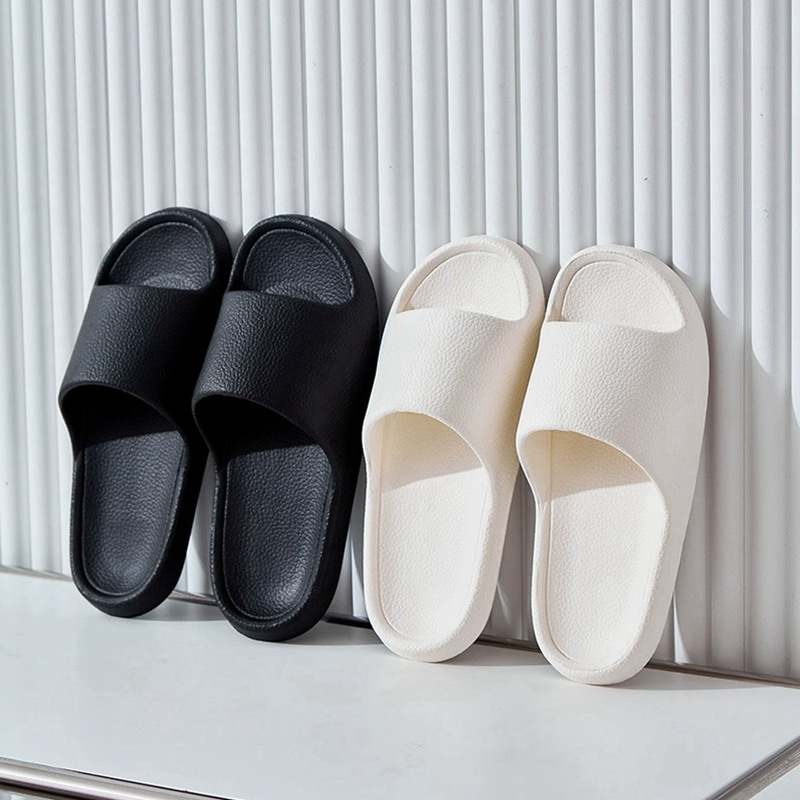 Picture of Slip-on slippers men's summer indoor and outdoor home home bathroom bath non-slip platform slippers women's summer