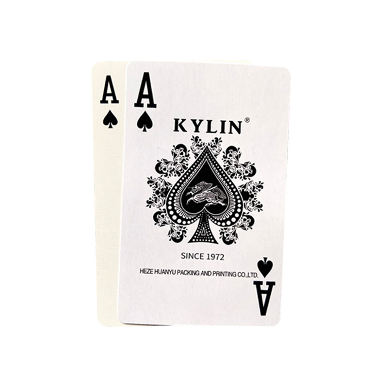 Picture of Egg Poker Double-sided Cloth Poker Competition Special German Black Core Poker Cards Egg Poker