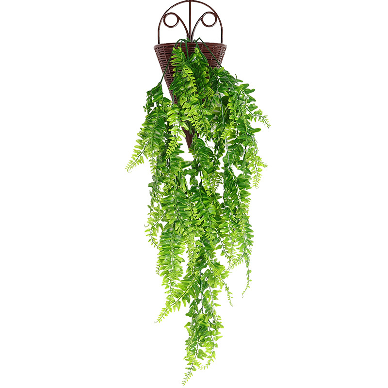 Picture of Amazon Simulation Wall Hanging Persian Grass Rattan Artificial Hanging Fern Vine Hanging Green Plant