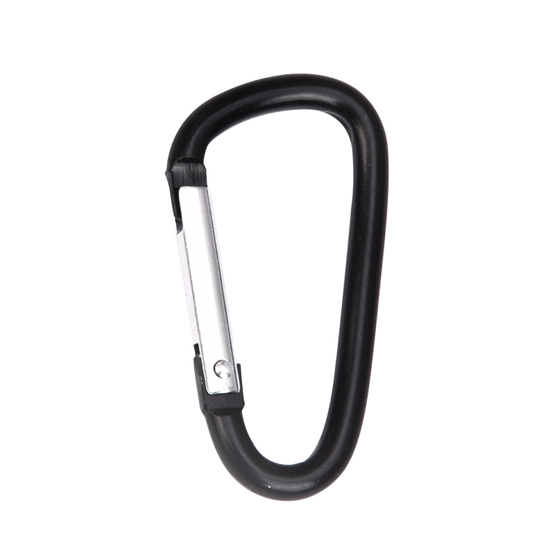 Picture of Manufacturer Wholesale No. 5 D-Shaped 4.0 Line Thick Aluminum Alloy Carabiner Outdoor Camping Style Backpack Headphone Equipment Hanging Buckle