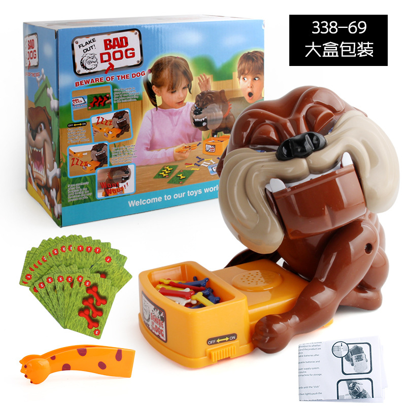 Picture of Cross-border export children bite hand trick toys variety of spoof decompression shark crocodile dog bite hand biting toys