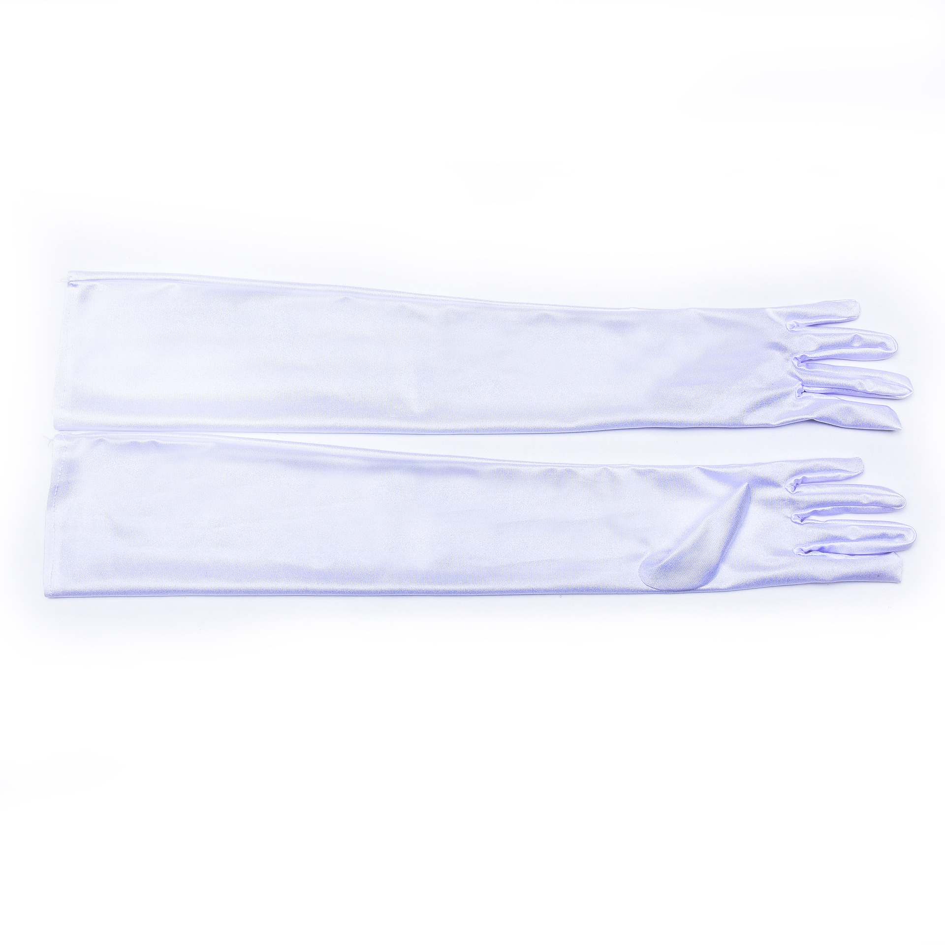 Picture of Customized Summer Women's Thin Cycling Elastic Extra Long Sun Protection Gloves Square Dance White Gloves Halloween Performance Gloves