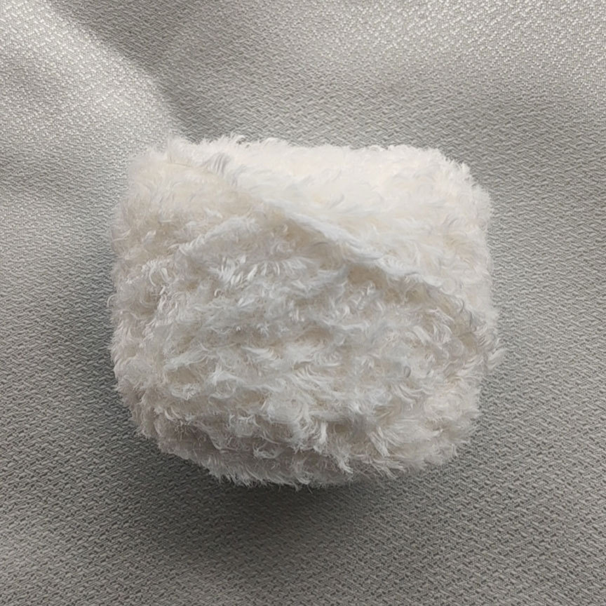 Picture of Autumn and Winter new wool roll Teddy velvet hand-woven DIY hat scarf thread crochet doll material package