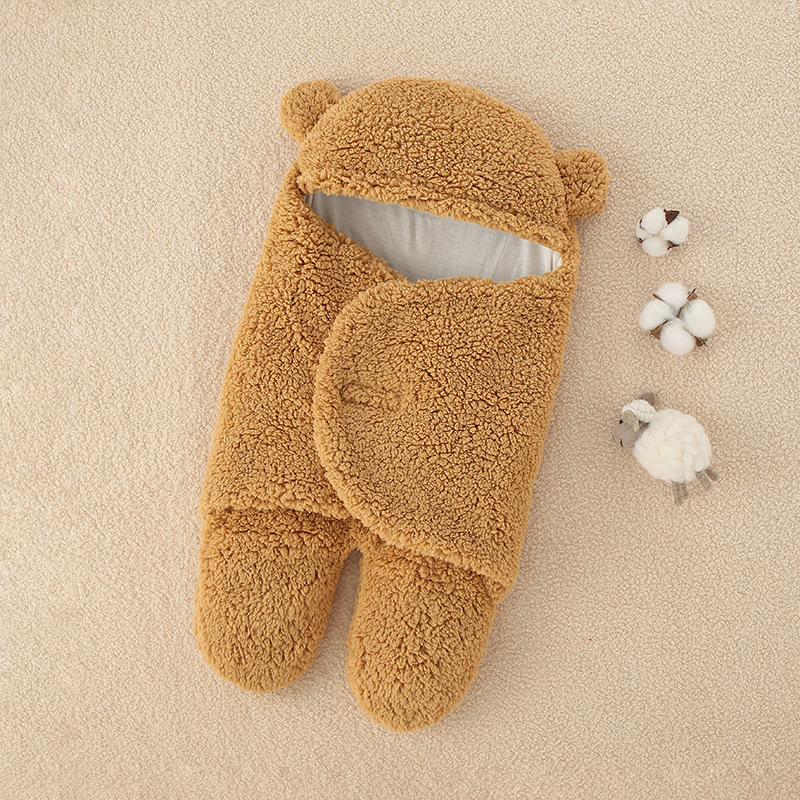 Picture of Baby Blanket, Newborn Anti-Startle Swaddle Sleeping Bag, Spring and Autumn Non-Padded Baby Wrap, Hot-Selling Cross-Border Product