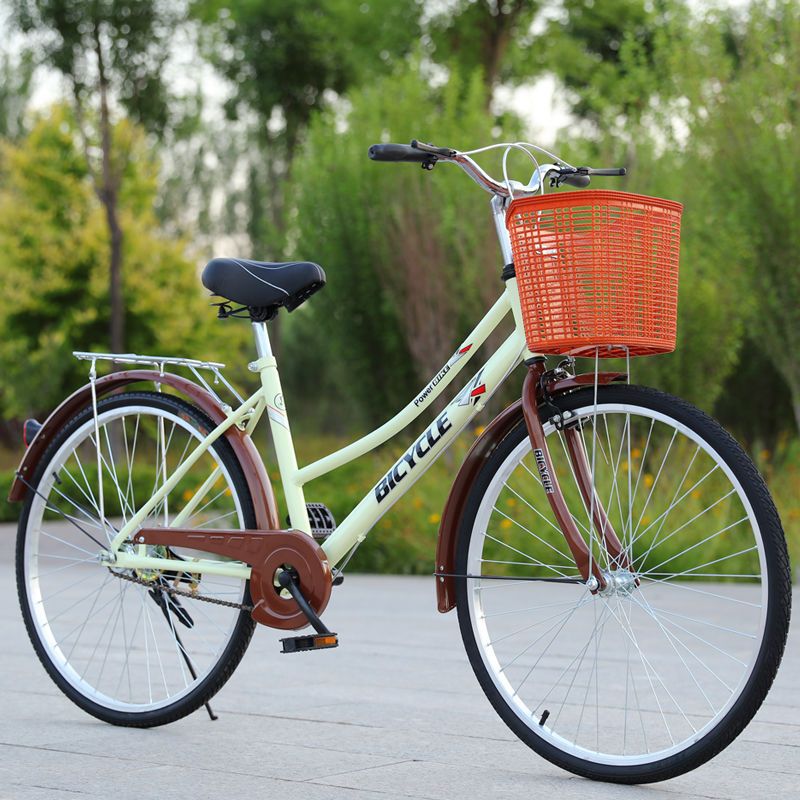 Picture of Bicycle men's women's 24 inch 26 inch adult city commuter light ordinary leisure cycling student lady car