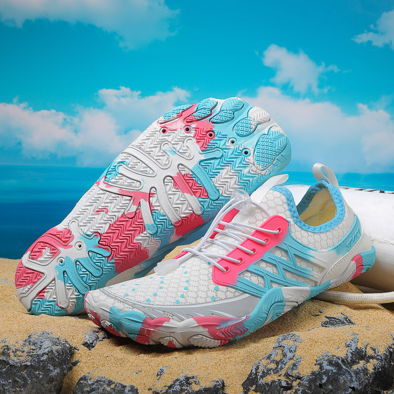 Cross-border foreign trade water shoes beach shoes women's wading shoes couples swimming shoes quick-drying breathable upstream shoes a generation of hair