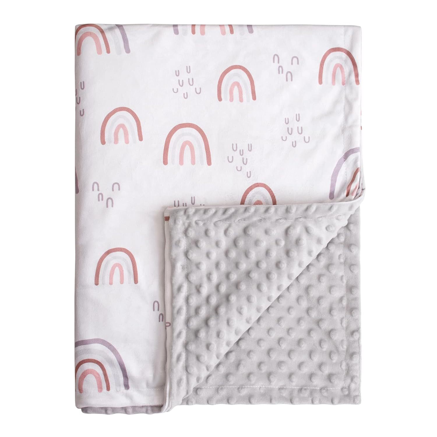 Picture of Cross-border Double-layer Bean Blanket Blanket Children's Nap Blanket Air Conditioning Cover Crystal Velvet Bubble Blanket