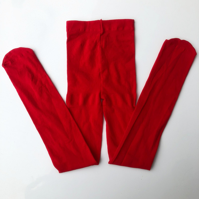 Picture of Dance socks wholesale spring and summer thin high elastic children's bottoming pants ballet white velvet 80d pantyhose