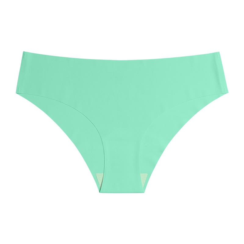Picture of Cross-Border Seamless Ice Silk One-Piece Girls' Underwear European and American Large Size Pure Cotton Crotch Breathable Women's Briefs Wholesale
