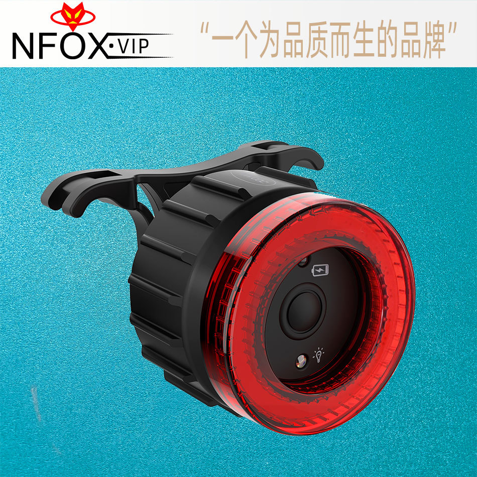 Bicycle Tail Light Sub Charging Long Brake Light Cycling Equipment Mountain Bike Road Bike Night Cycling Tail Light