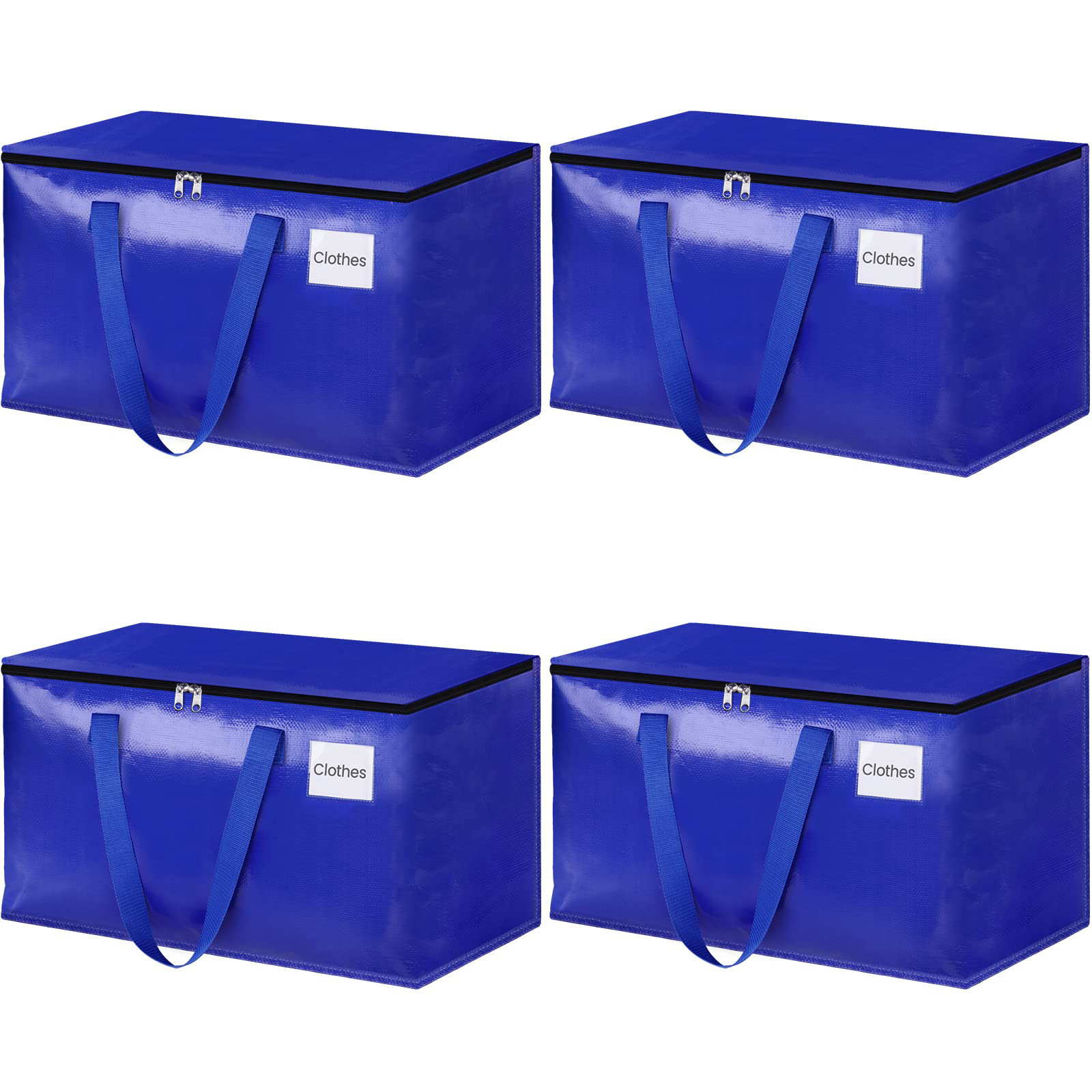 Cross-Border Moving Bag Ready-Made Foldable Portable Household Quilt Clothing Storage Bag Large Capacity Storage Woven Bag