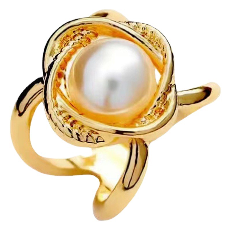 Picture of South Korea multi-functional scarf buckle high-grade Pearl fashion new Camellia windbreaker belt buckle high-end jewelry wholesale