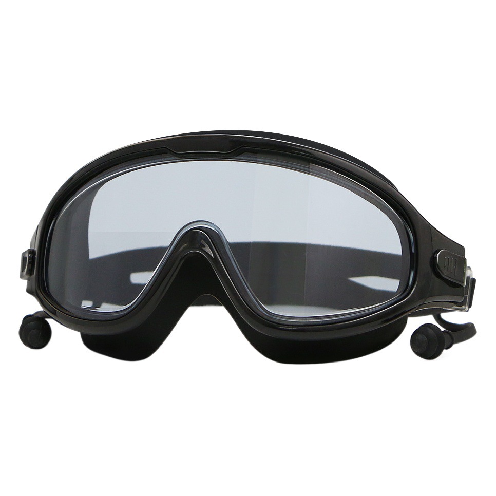 Swimming Goggles Wholesale Waterproof Anti-fog HD Large Field of View Flat Light Adult Swimming Glasses Large Frame Silicone Swimming Goggles