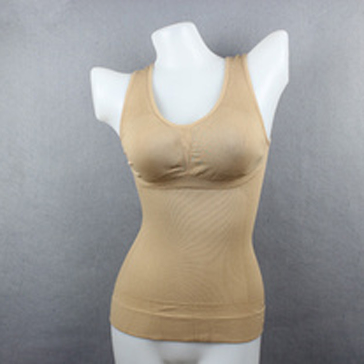 camishaperbygenie Women's Long Seamless Body Shaping Vest plus size Body Beauty Underwear