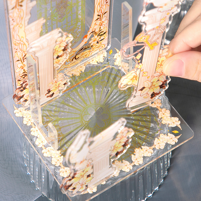 Core Mo Acrylic Brand Dream Track Series Two-dimensional Desktop Ornaments Yum Decoration Platform Brand