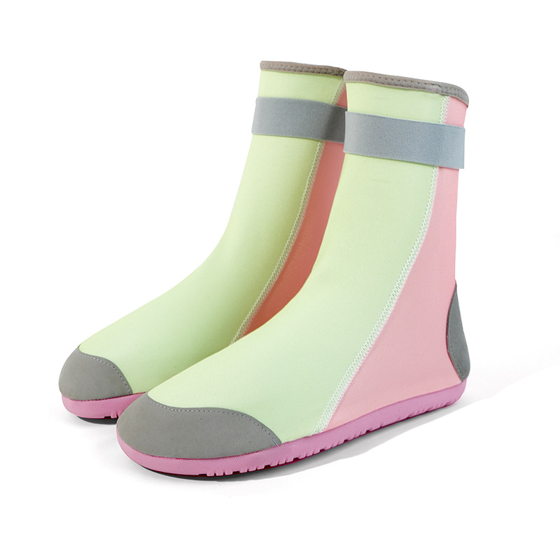 Picture of High-Top Family Kidsren's Adult Outdoor River Tracing Shoes Thickeneded Non-Slip Beach Socks Home Floor Shoes Swimming Shoes