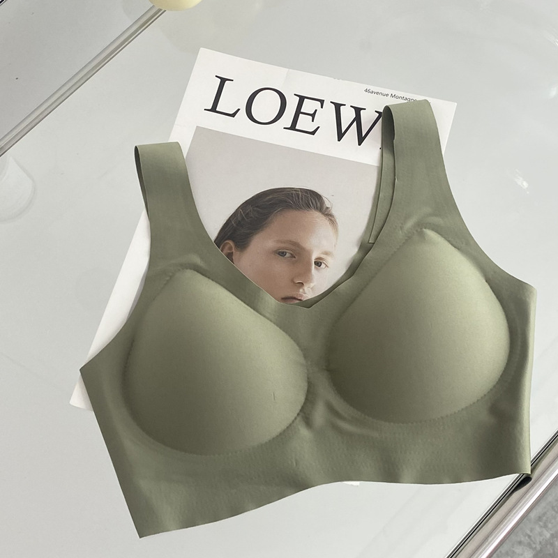 Picture of [High Quality] All-In-One Fixed Cup Thin Intimates, Seamless, Comfortable, Sports-Free, Wire-Free Vest-Style Bra