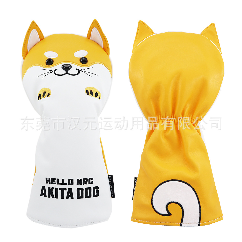 Picture of Factory wholesale Korea cross-border Golf Club cover protective cover iron cover wood dog outdoor sports accessories Black