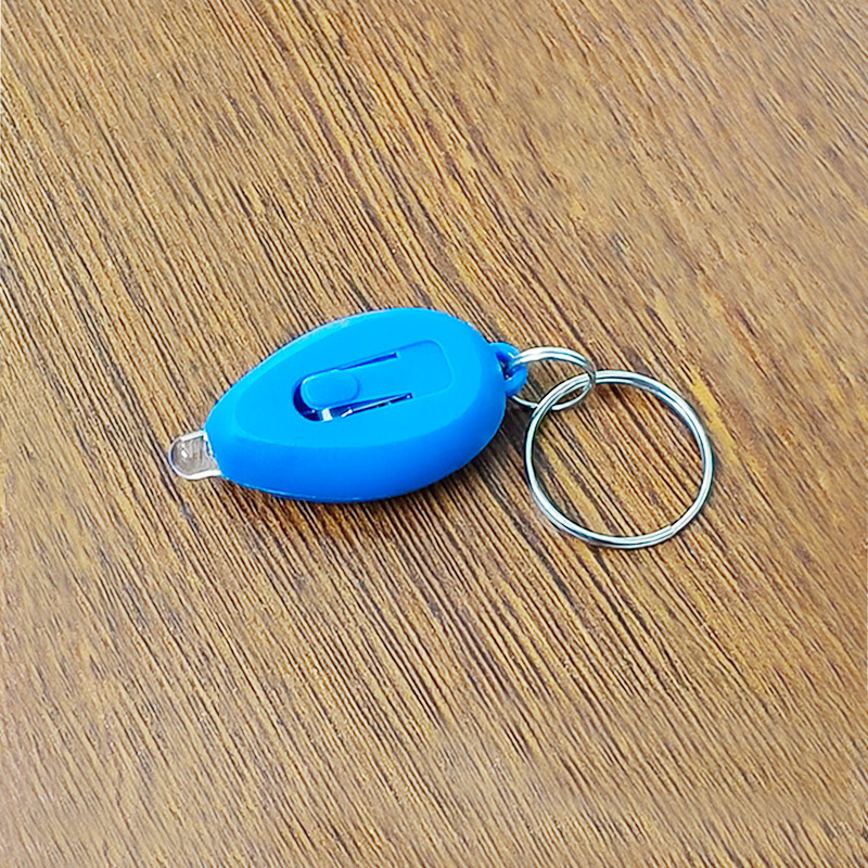 Picture of Purple Light Small Handheld Currency Detector Detects Uv Fluorescent Agent Detection Pen 395 Purple Light Keychain Flashlight