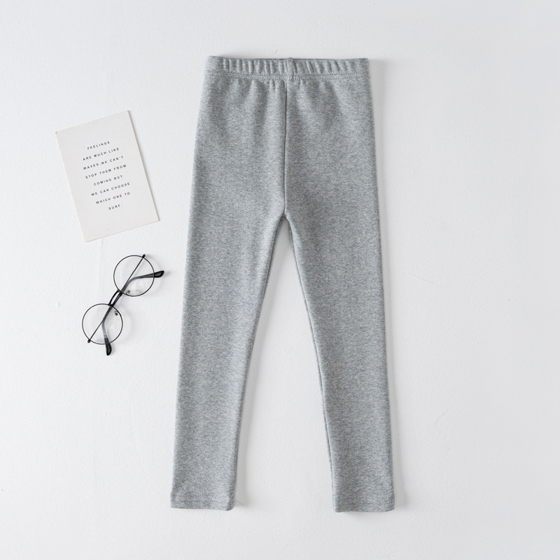 Picture of Girls' Leggings Spring and Autumn Cotton Baby Outer Wear Tight Pants Children's Long Pants Children's Pants Slim Fit Factory Batch