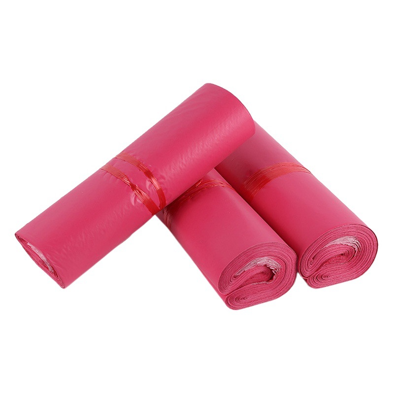 Snet express bag pink factory wholesale clothing packaging logistics bag waterproof packaging 17*30 thick 28*42