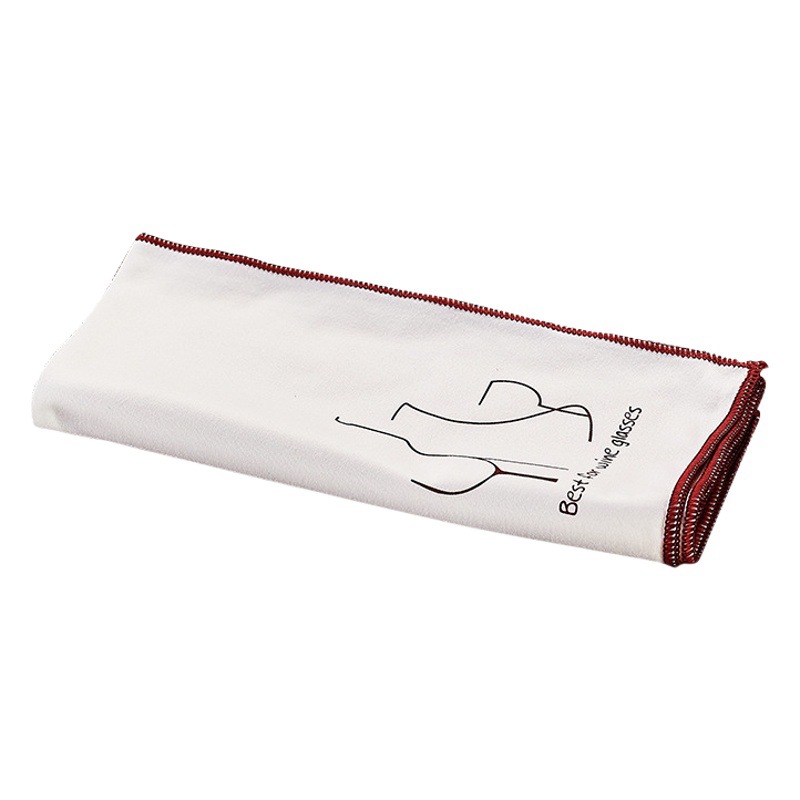 Mesomi. Thickened Red Wine Glass Wine Set Tea Set Cup Cloth Cleaning Cloth High Fine Fiber Absorbent Cloth Does Not Shed Lint