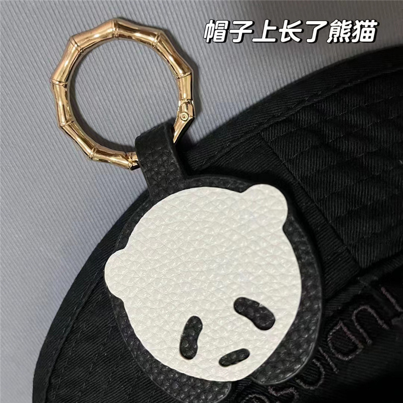 Picture of Spot Creative panda style hat clip travel portable hat clip small red book with hat anti-loss clip storage clip